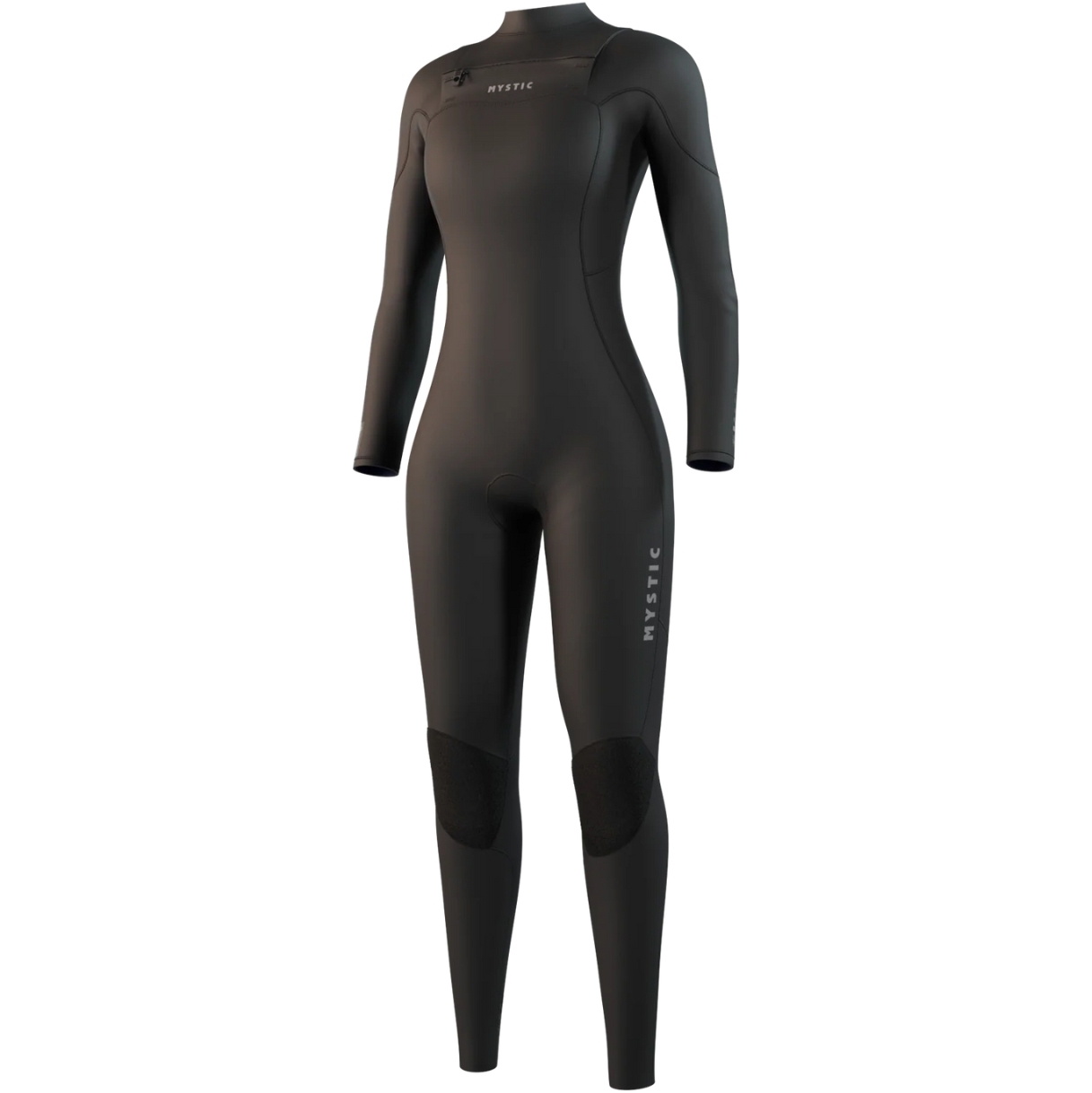 2025 Mystic Frauen Star 5/3mm Brustreißverschluss Neoprenanzug 35000.250050 - Black